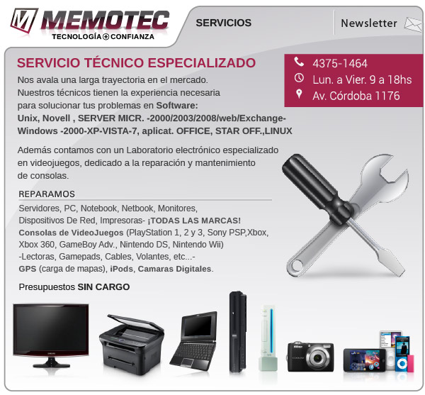 Servicio Tecnico Especializado