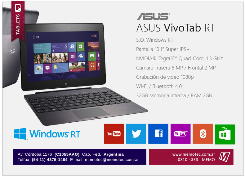 Asus vivo tab rt